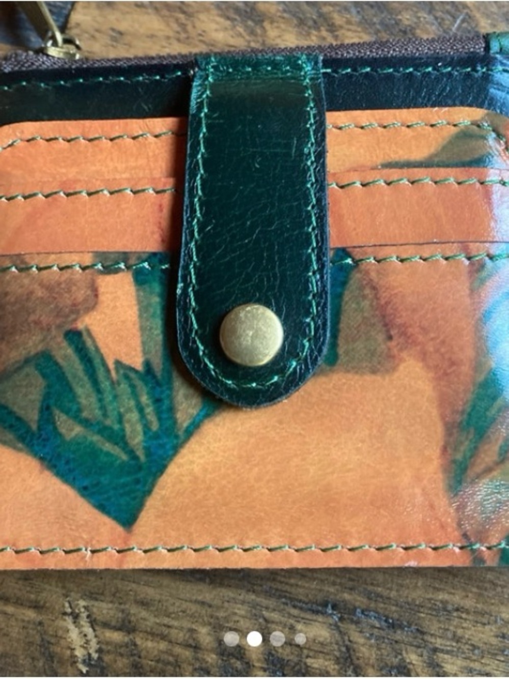 Patricia Nash Women's Leather Card wallet Multicolor